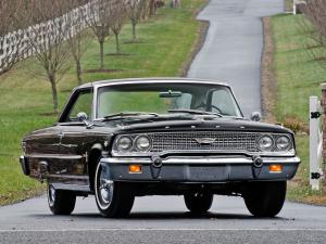Ford Galaxie 500 R-Code Fastback Hardtop 1963 года
